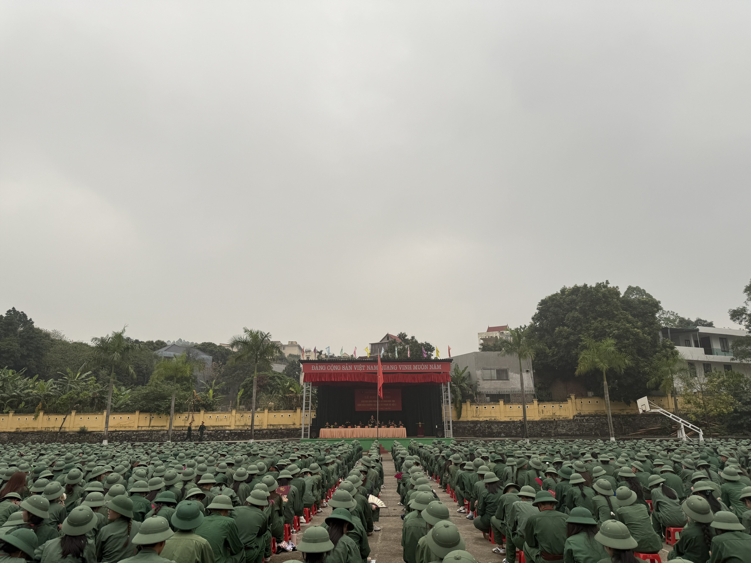 LỄ KHAI GIẢNG GDQP&AN KHÓA 269