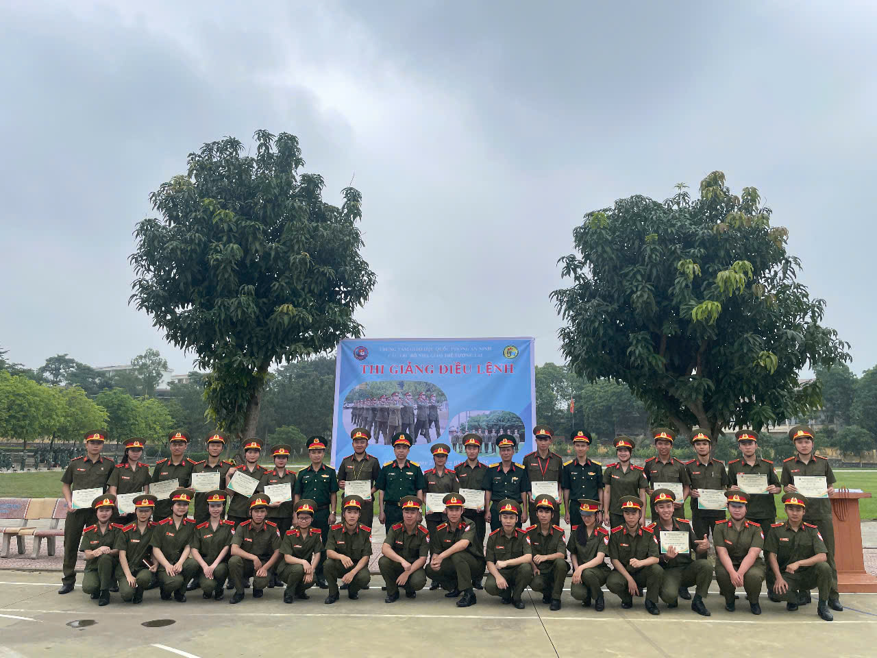 CUỘC THI GIẢNG ĐIỀU LỆNH - SINH VIÊN NGÀNH GDQP&AN